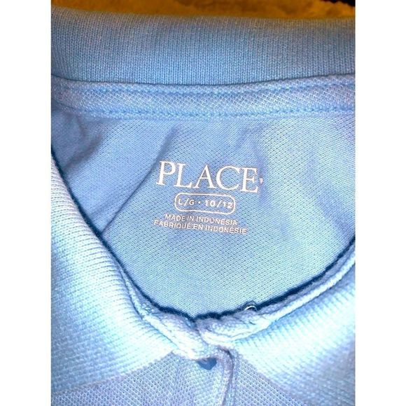 3 Light Blue Uniform Shirts Size 10, 10-12 - Picture 5 of 5